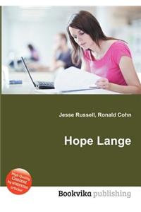 Hope Lange