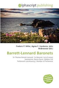 Barrett-Lennard Baronets