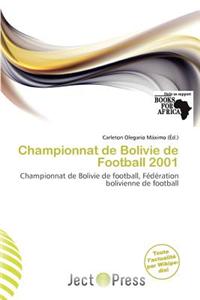 Championnat de Bolivie de Football 2001