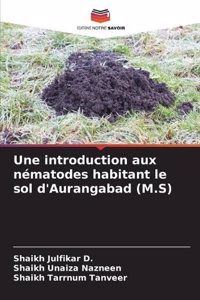 introduction aux nématodes habitant le sol d'Aurangabad (M.S)