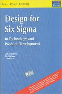 Design For Six Sigma In Technology And Product Development