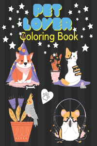 Pet Lover Coloring Book