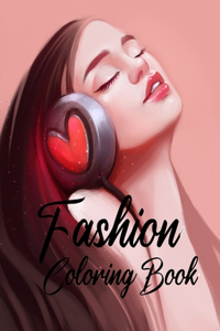 Fashion coloring book