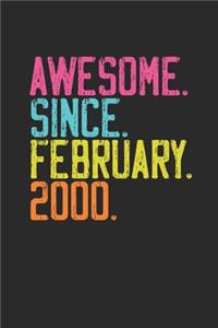 Awesome Since February 2000