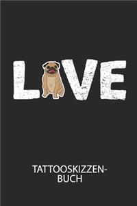 LOVE - Tattooskizzenbuch