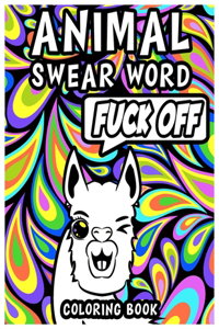 Animal Swear Word Coloring Book
