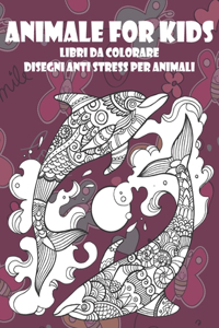 Libri da colorare - Disegni Anti stress per animali - Animale for Kids