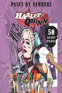 Harley Quinn Paint by Numbers
