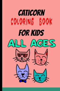 caticorn coloring book for kids All ages