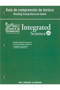 Holt Science & Technology Integrated Science Guia de Comprension de Lectura, Level Green