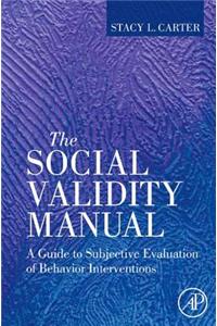 The Social Validity Manual