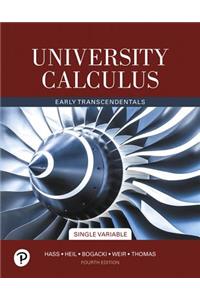 University Calculus, Single Variable Plus Mylab Math with Pearson Etext -- 24-Month Access Card Package