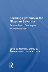 Farming Systems In The Nigerian Savanna