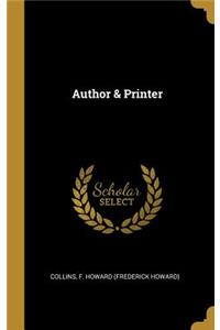 Author & Printer