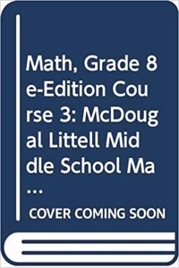McDougal Littell Math Course 3 Texas: Eedition DVD-ROM Course 3 2007