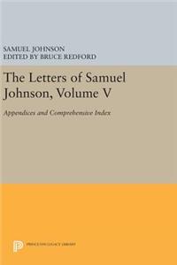 The Letters of Samuel Johnson, Volume V