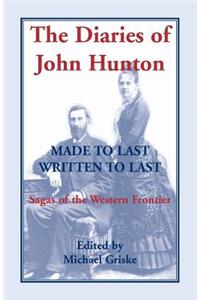 Diaries of John Hunton