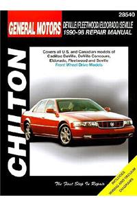 GM Cadillac Deville, Fleetwood, Eldorado, and Seville, 1990-98