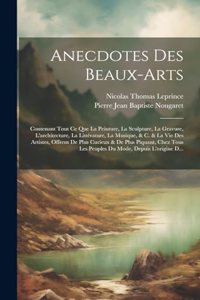 Anecdotes Des Beaux-Arts