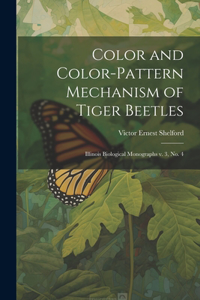 Color and Color-pattern Mechanism of Tiger Beetles