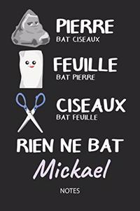 Rien ne bat Mickael - Notes