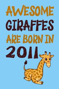 Awesome Giraffes Are Born in 2011