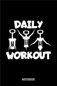 Daily Workout Notebook