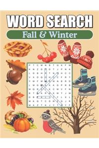 Word Search Fall & Winter
