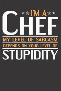 Chef Cook Cooking Notebook Journal