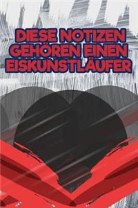 Diese Notizen Gehören Einen Eiskunstläufer