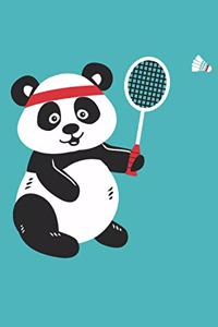 I Love Tennis Pandas