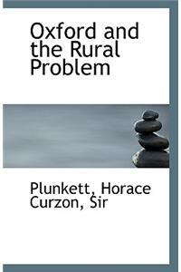 Oxford and the Rural Problem