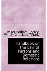 Handbook on the Law of Persons and Domestic Relations