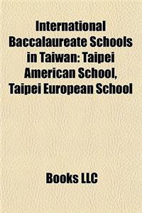 International Baccalaureate Schools in Taiwan
