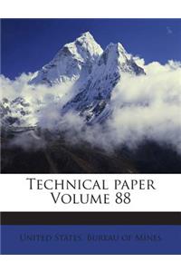 Technical Paper Volume 88