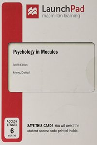 Launchpad for Psychology in Modules (1-Term Access)