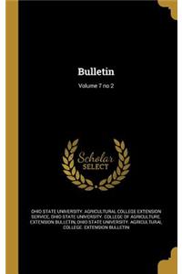 Bulletin; Volume 7 No 2