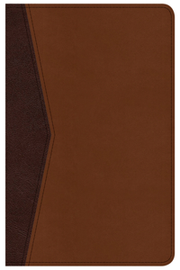 CSB Compact Ultrathin Bible for Teens, Walnut Leathertouch