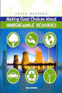 Making Good Choices about Nonrenewable Resources