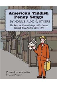 American Yiddish Penny Songs