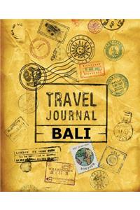 Travel Journal Bali