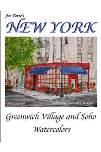 Joe Forte's New York Watercolors