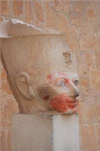 Head of Queen Hatshepsut Female Pharaoh in Egypt Journal