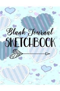 Blank Journal Sketchbook