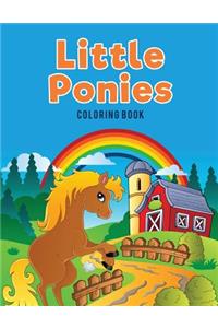 Little Ponies Coloring Book