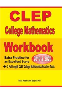 CLEP College Mathematics Workbook 2019-2020