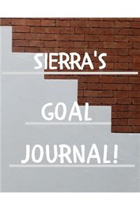 Sierra's Goal Journal