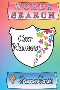 Word Search car names