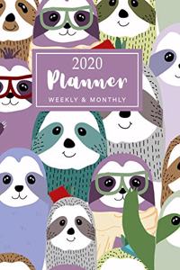 2020 Weekly & Monthly Planner