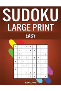 Sudoku Large Print Easy